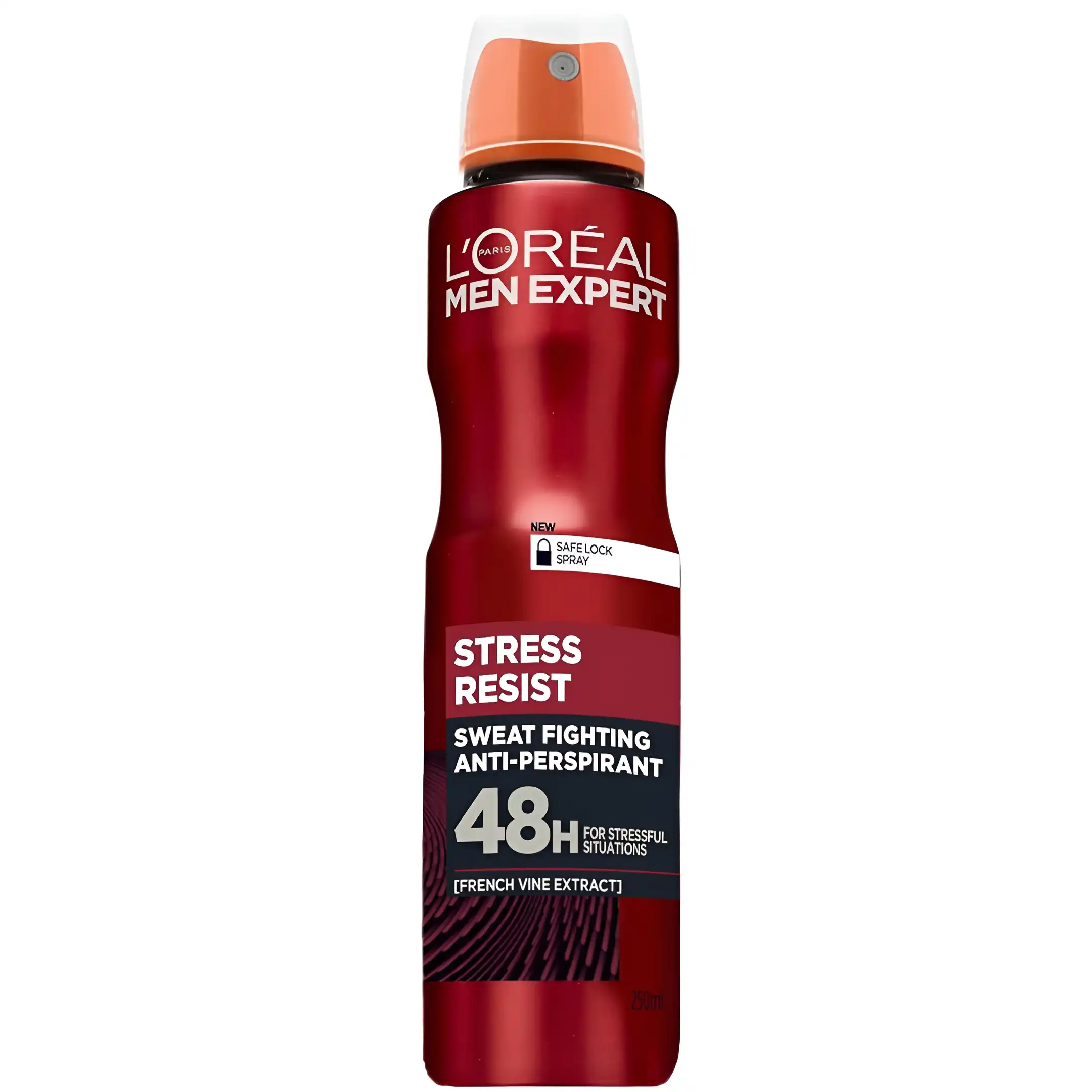 اسپری ضد تعریق مردانه لورئال L'Oréal مدل Stress Resist حجم 250 میل