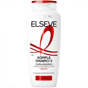 شامپو 5 کاره ترمیم کننده مو لورئال L'Oréal Elseve Komple Onarici 5 حجم 300 میل