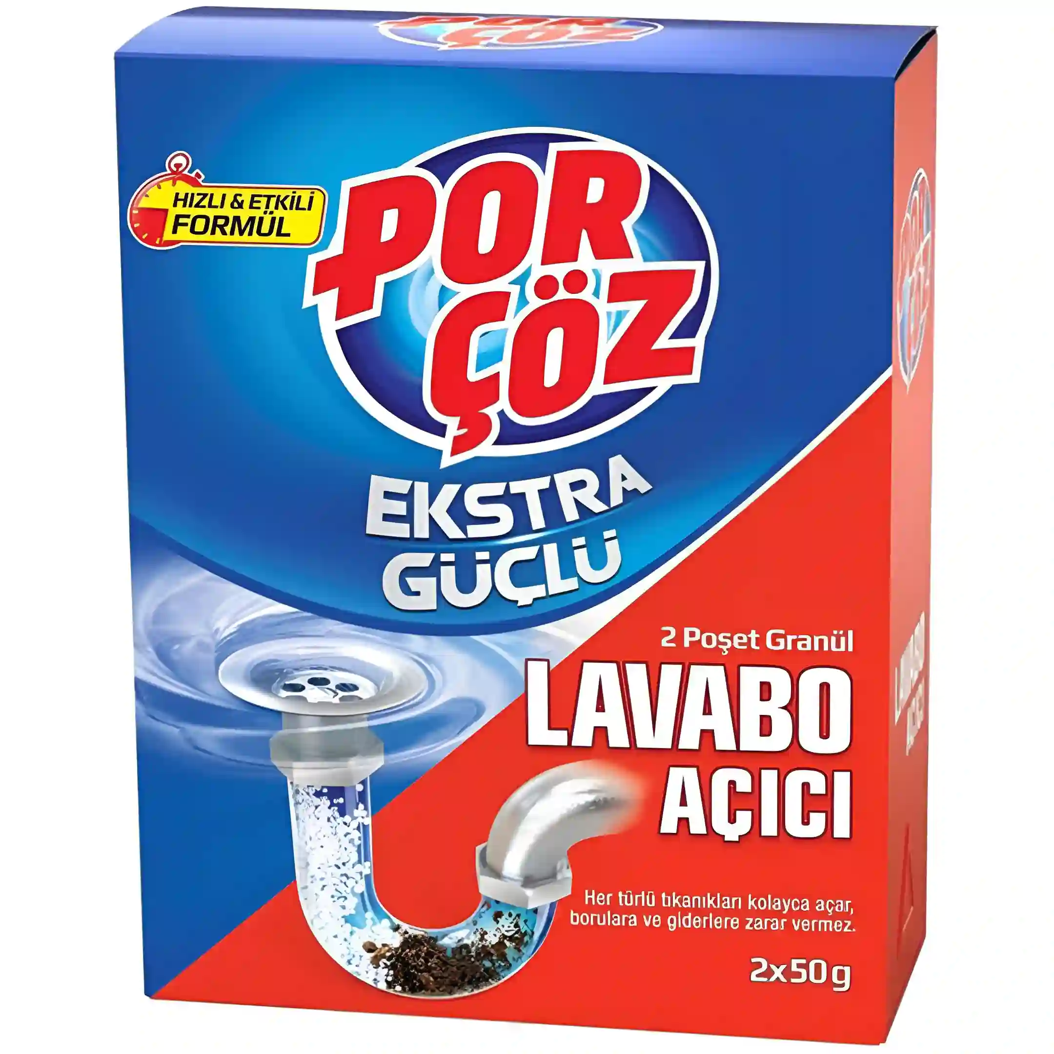 پودر لوله باز کن پورچوز Porcoz Lavabo Acici...