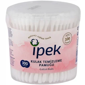 گوش پاک کن پنبه ای ایپک Ipek Kulak Temizleme Pamugu بسته 300 عددی