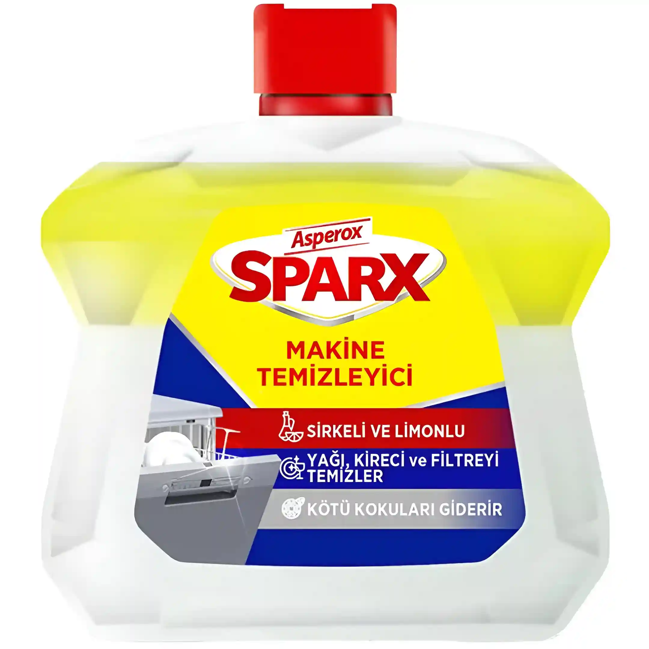 جرم گیر ماشین ظرفشویی آسپروکس با رایحه لیمو...