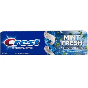 خمیر دندان سفید کننده کرست کامپلیت با عصاره نعنا Crest Complete Mint Fresh حجم 100 میل