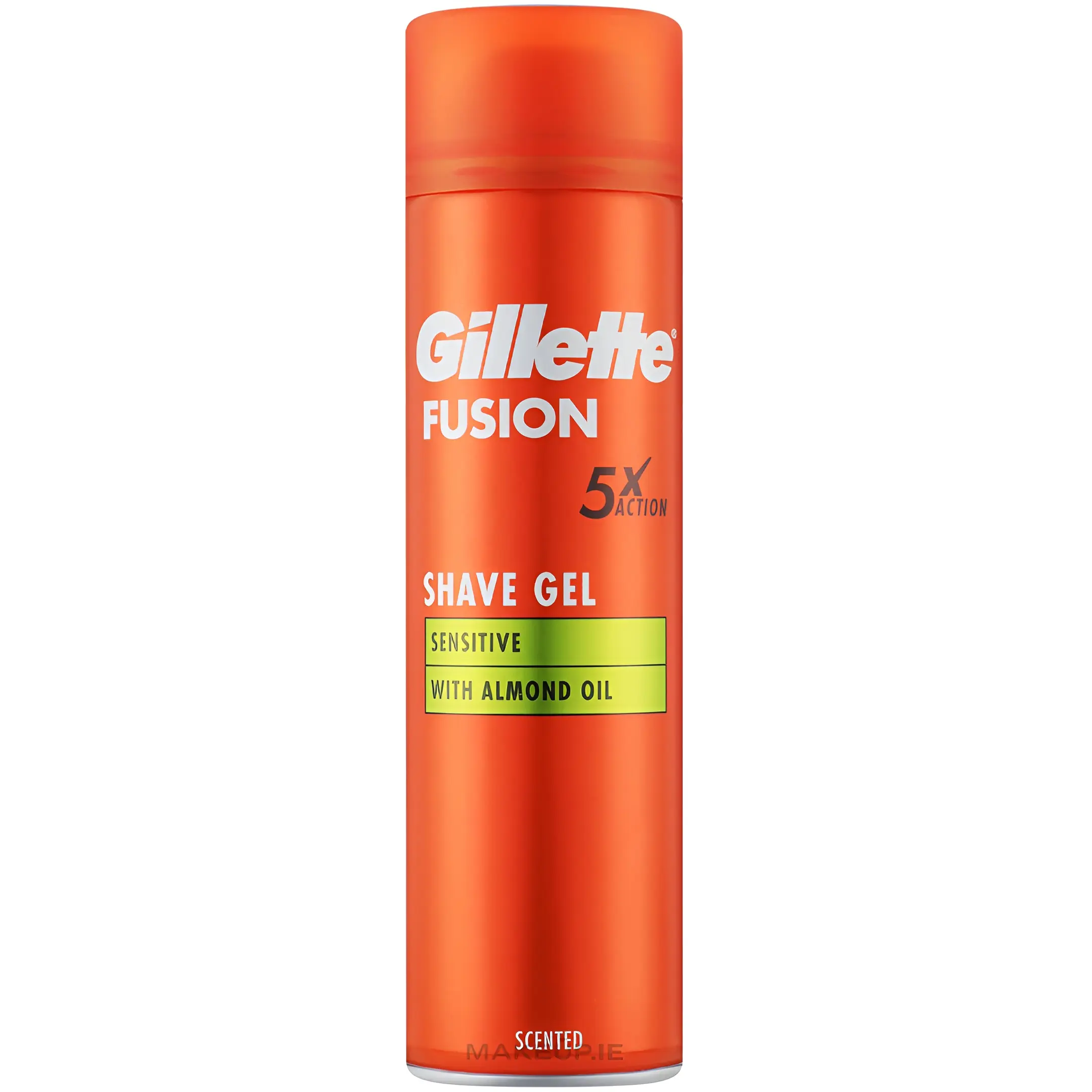 ژل اصلاح پوست حساس فیوژن ژیلت حاوی روغن بادام Gillete Fusion With Almond Oil حجم 200 میل