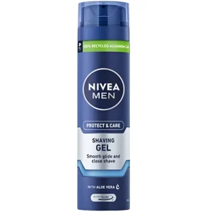 ژل اصلاح مردانه با آلوئه ورا نیوآ Nivea Protect & Care Shaving Gel حجم 200 میل