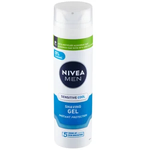ژل اصلاح صورت مردانه بدون الکل نیوآ Nivea Sensitive Cool Shaving Gel حجم 200 میل