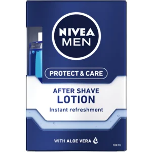 لوسیون افتر شیو آلوئه ورا نیوآ Nivea Protect & Care حجم ۱۰۰ میل