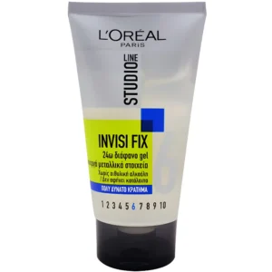 ژل مو شماره 6 لاین استودیو لورئال L'Oréal Line Studio Invisi Fix حجم 150 میل