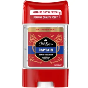 دئودورانت ژلی ضدتعریق مردانه کاپیتان اولد اسپایس Old Spice Capitan حجم 70 میل