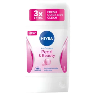 مام استیک ضدتعریق زنانه پرل اند بیوتی نیوآ Nivea Pearl & Beauty حجم 50 میل