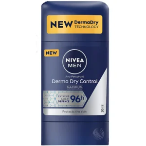مام استیک ضدتعریق مردانه درما درای کنترل نیوآ Nivea Derma Dry Control حجم 50 میل