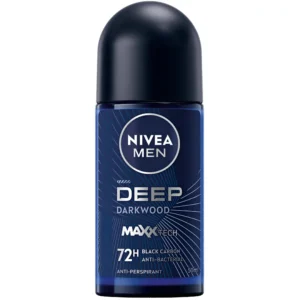 مام رولی ضدتعریق مردانه دیپ دارکوود نیوآ Nivea Deep Darkwood حجم 50 میل