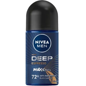 مام رولی ضدتعریق مردانه دیپ اسپرسو نیوآ Nivea Deep Espresso حجم 50 میل