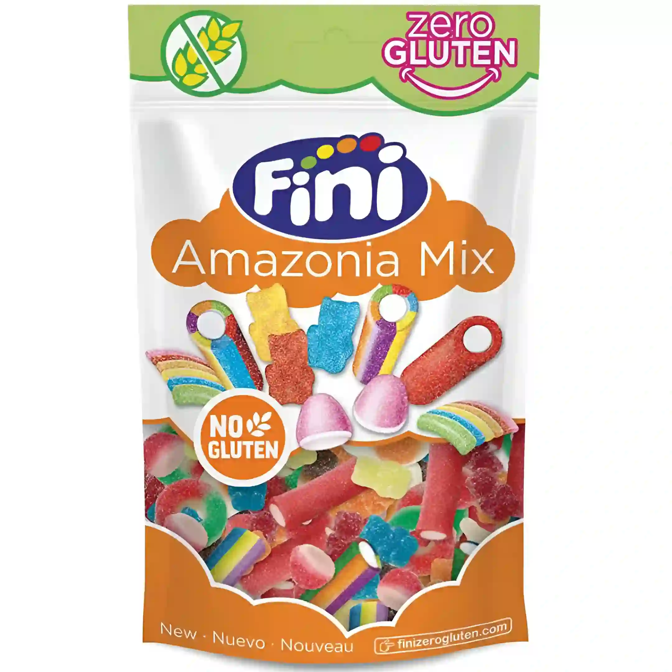 پاستیل آمازونا میکس شکری فینی بدون گلوتن Fini...