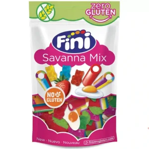 پاستیل ساوانا میکس شکری فینی بدون گلوتن Fini Savanna Mix وزن 160 گرم