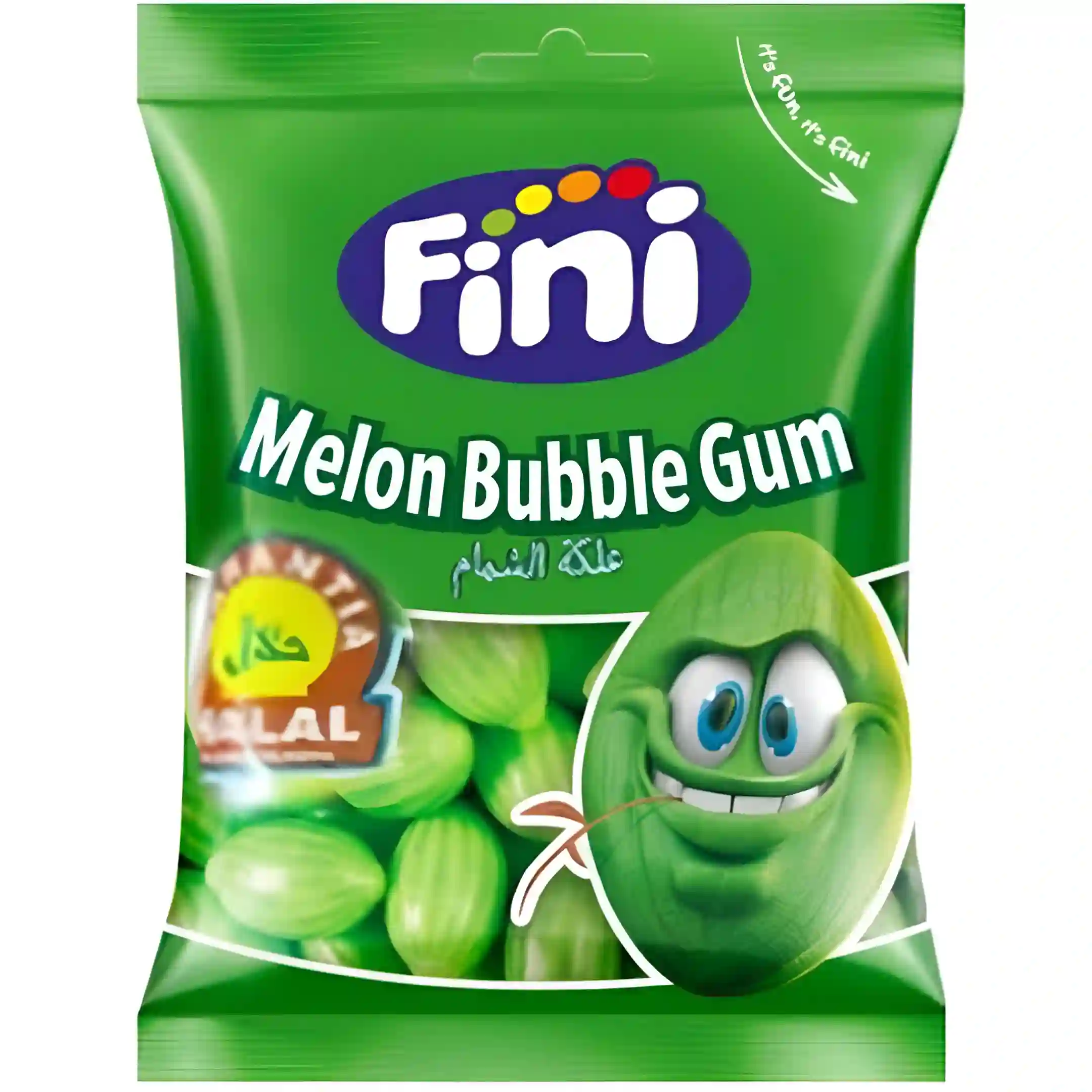 آدامس هنداونه فینی بدون گلوتن Fini Melon Bubble...