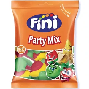 پاستیل پارتی میکس شکری فینی بدون گلوتن و چربی Fini Party Mix وزن 90 گرم