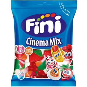 پاستیل سینما میکس فینی بدون گلوتن و چربی Fini Cinema Mix وزن 90 گرم