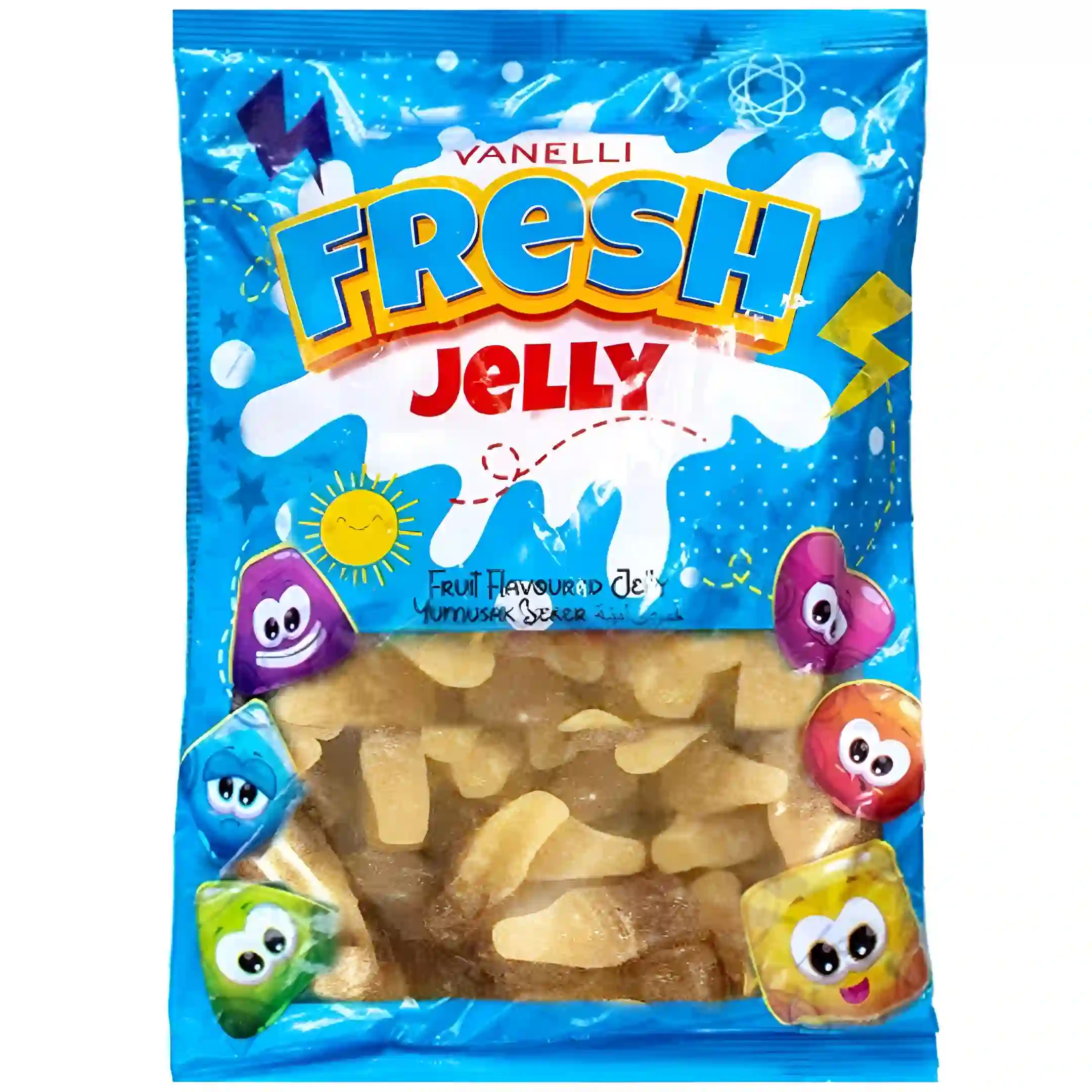 پاستیل نوشابه شکری فرش Fresh Jelly بسته 1...