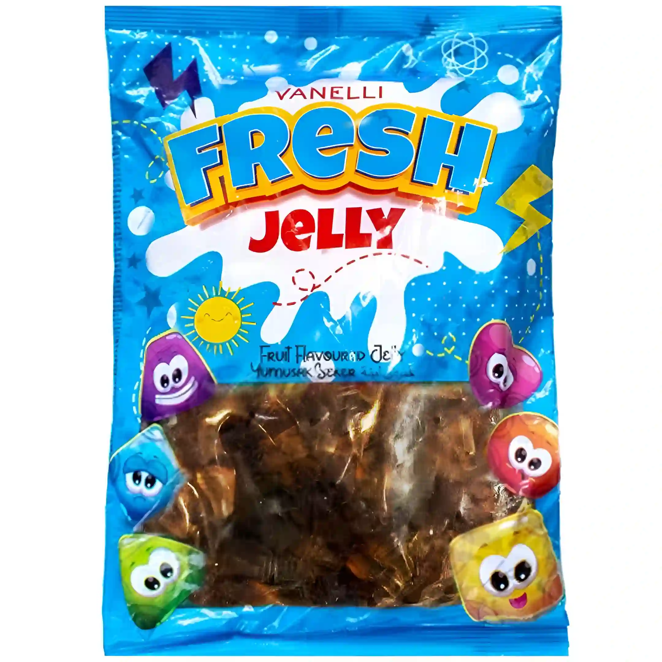 پاستیل نوشابه فرش Fresh Jelly بسته 1 کیلویی