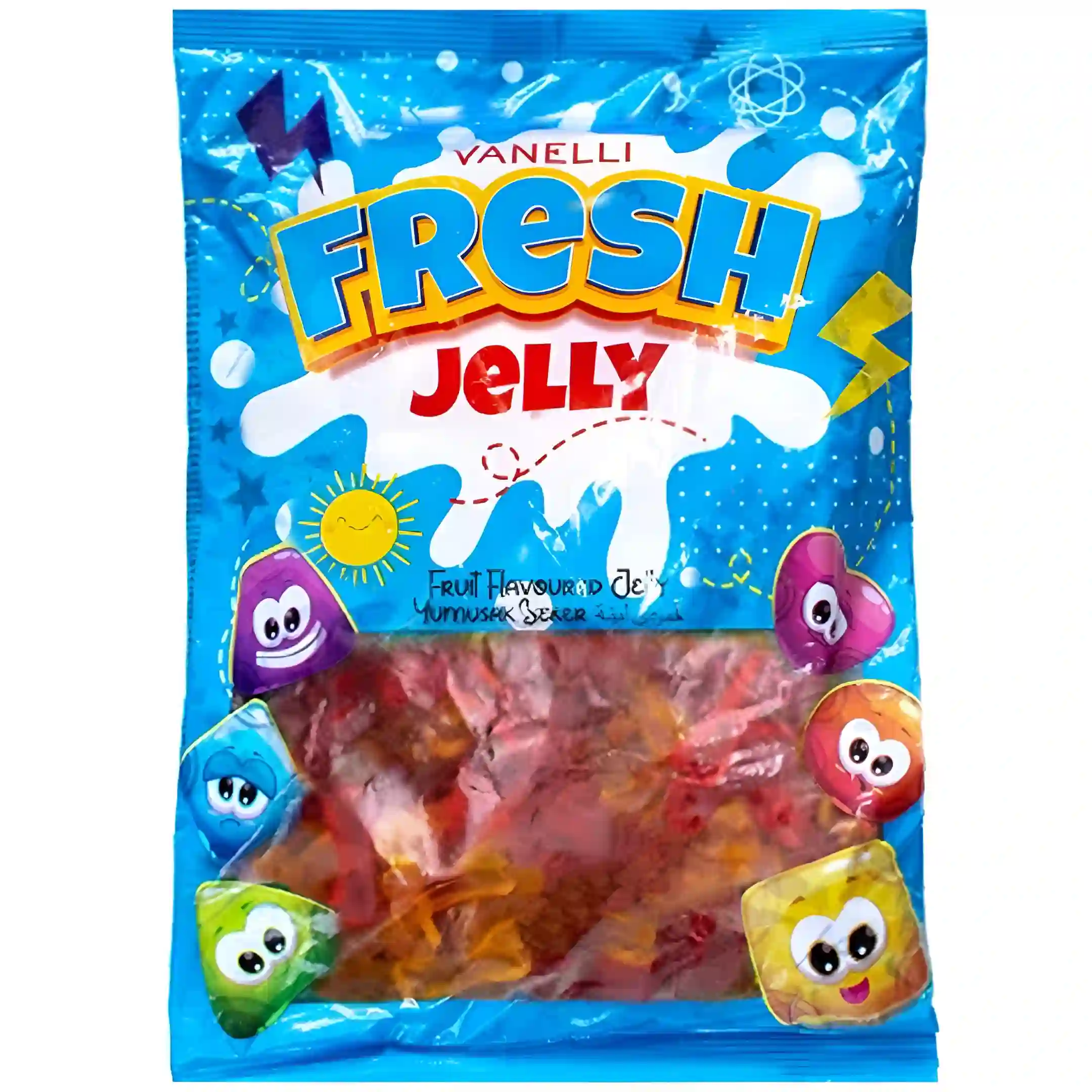 پاستیل استخوان فرش Fresh Jelly بسته 1 کیلویی