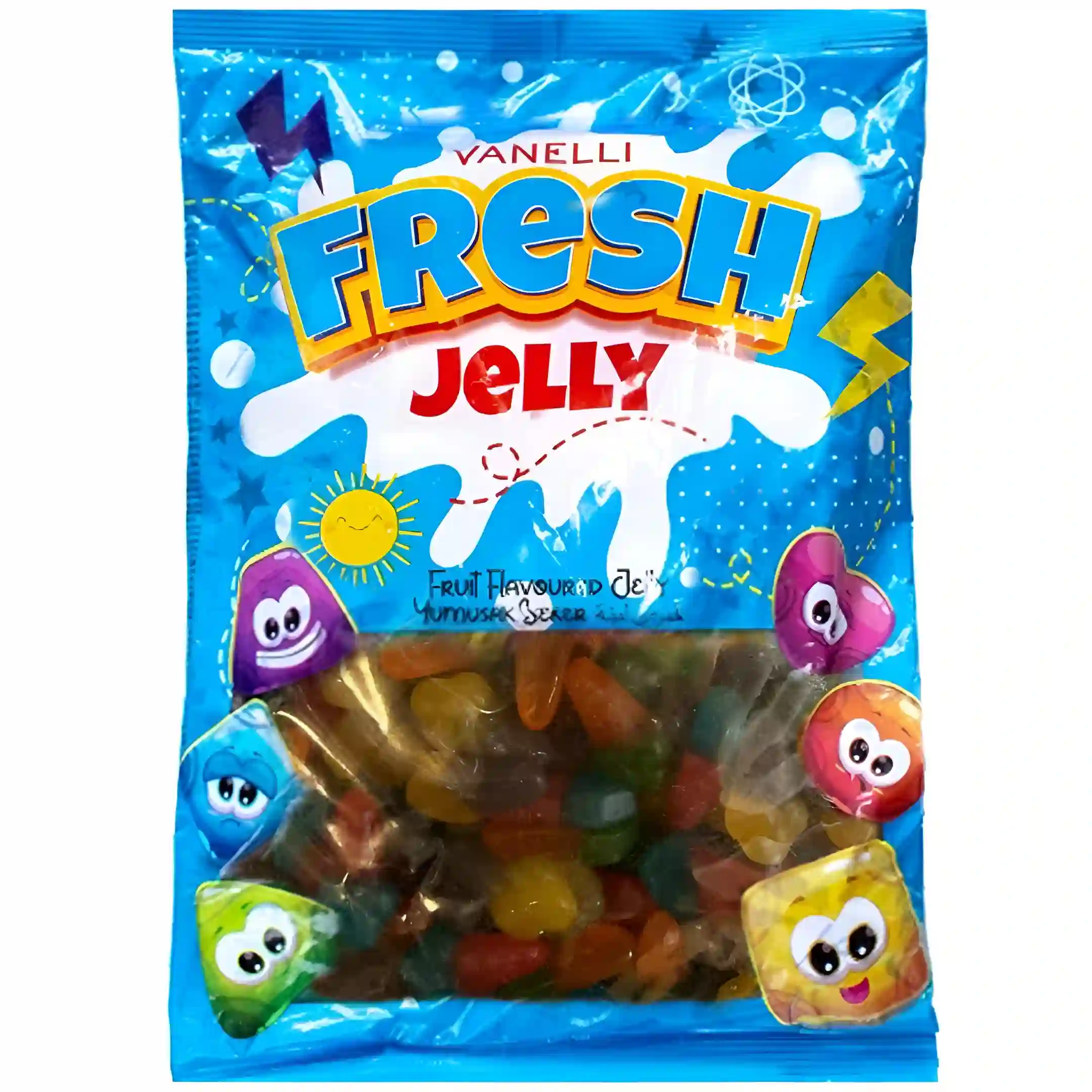 پاستیل بستنی فرش Fresh Jelly بسته 1 کیلویی