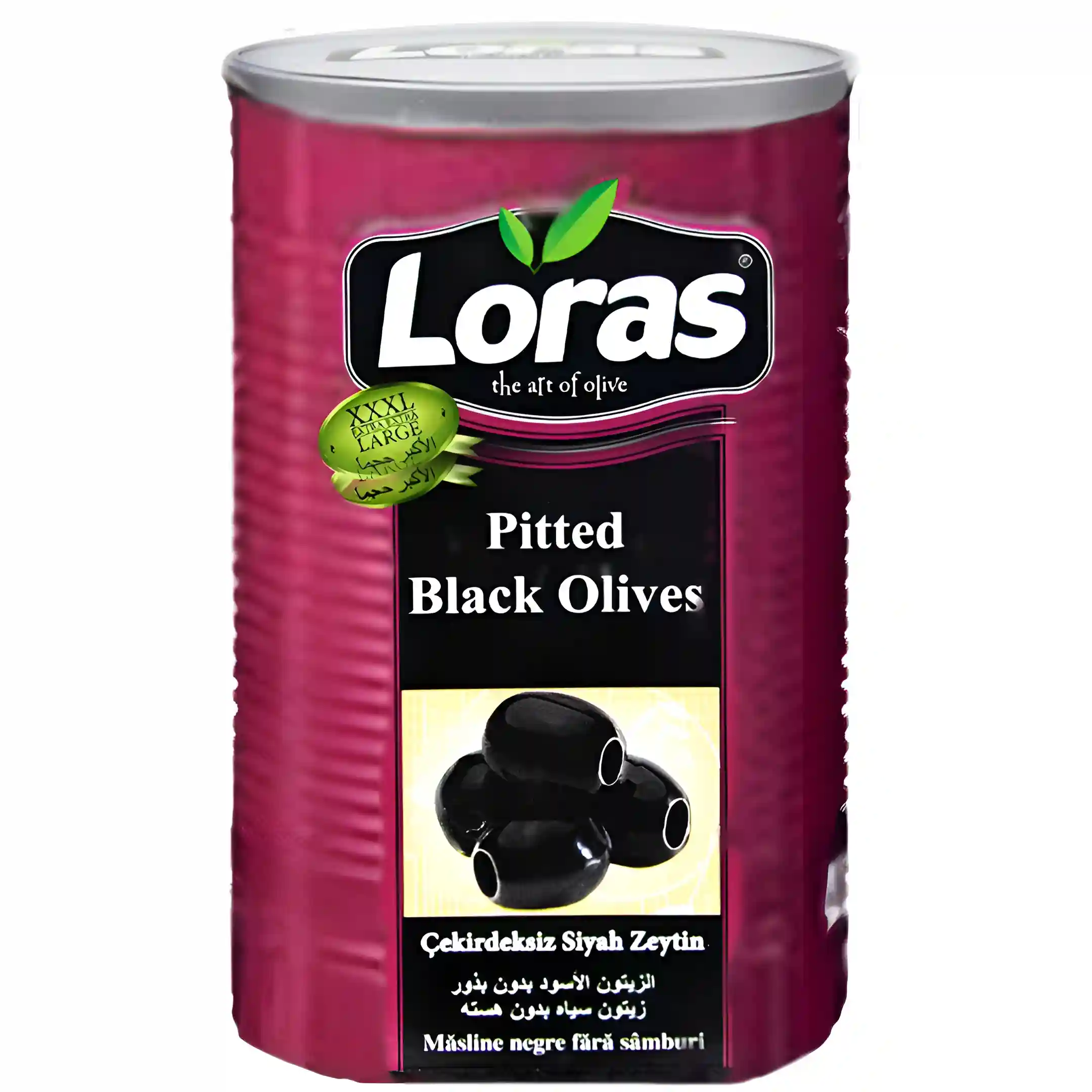 زیتون سیاه بدون هسته لوراس Loras Pitted Black...