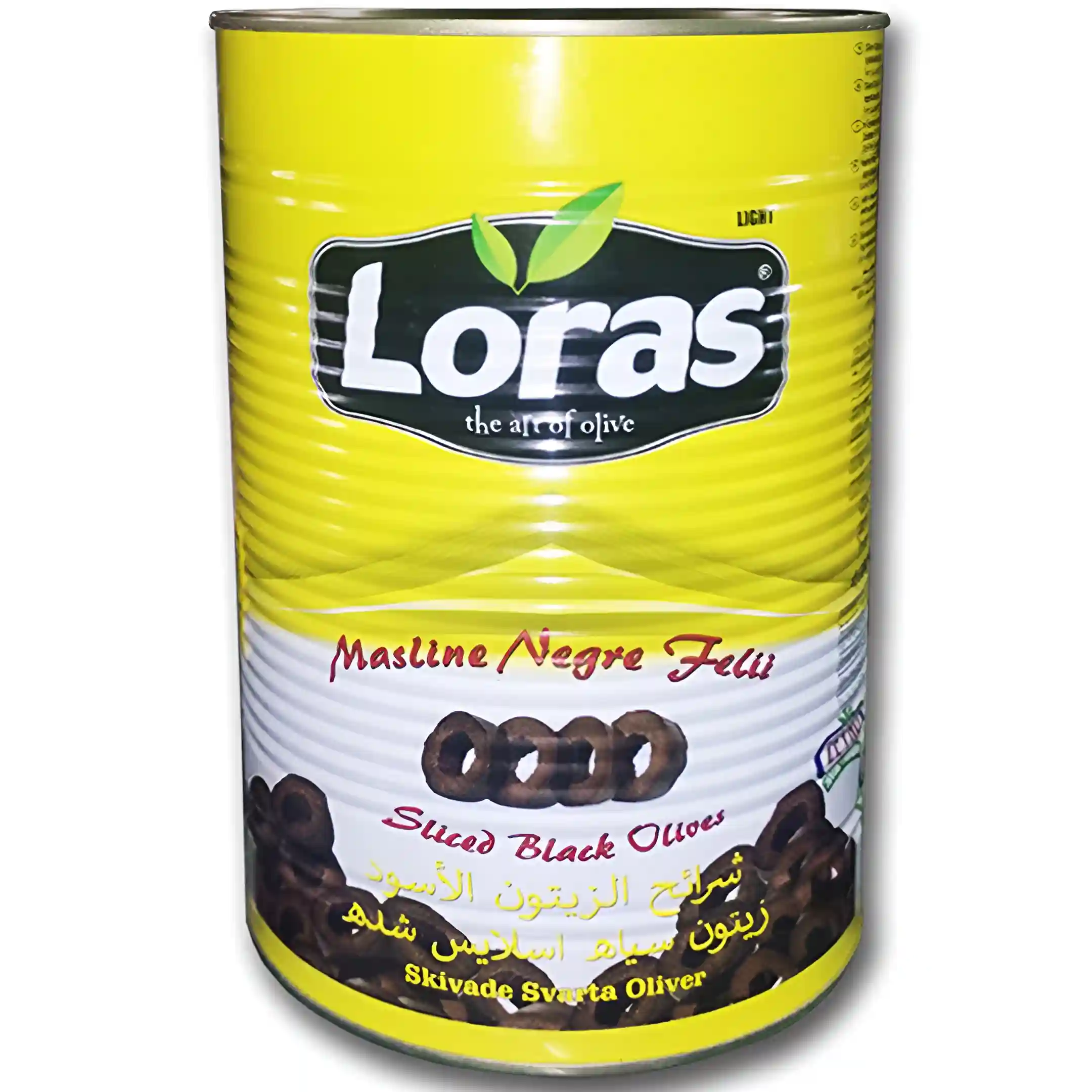 زیتون سیاه اسلایس شده لوراس Loras Sliced Black...