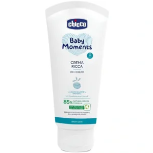کرم مرطوب کننده پوست کودک 85% چیکو Chicco Crema Ricca حجم 100 میل