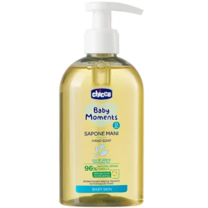 صابون مایع کودک 96% چیکو حاوی عصاره چای سبز Chicco Sapone Mani حجم 250 میل