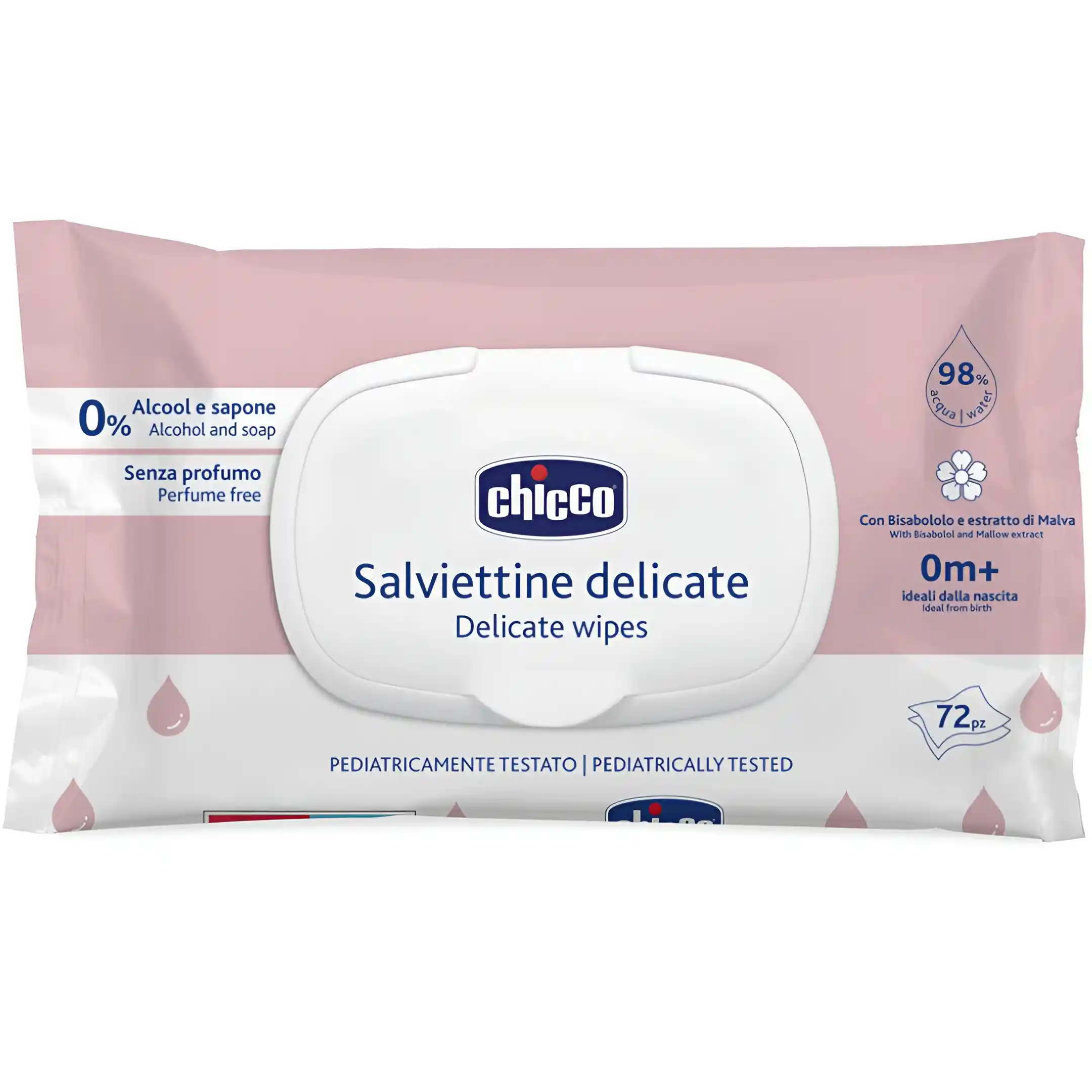 دستمال مرطوب 98% آب کودک چیکو Chicco Salviettine...