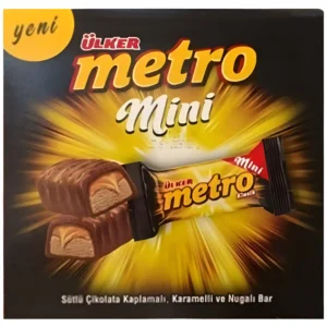 شکلات مینی مترو اولکر Ulker Metro Mini بسته 60 عددی