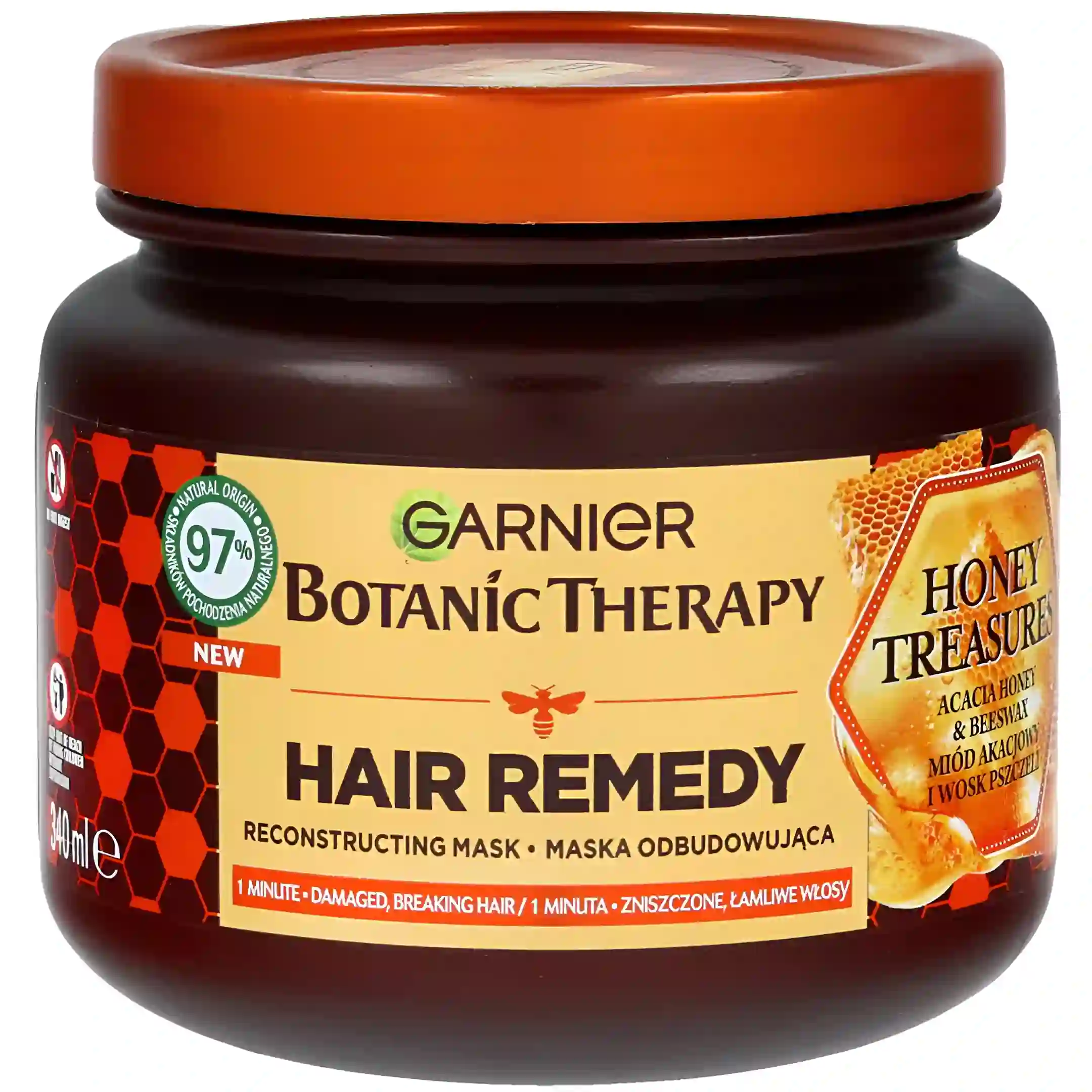 ماسک موی بازسازی کننده گارنیر حاوی عصاره موم...