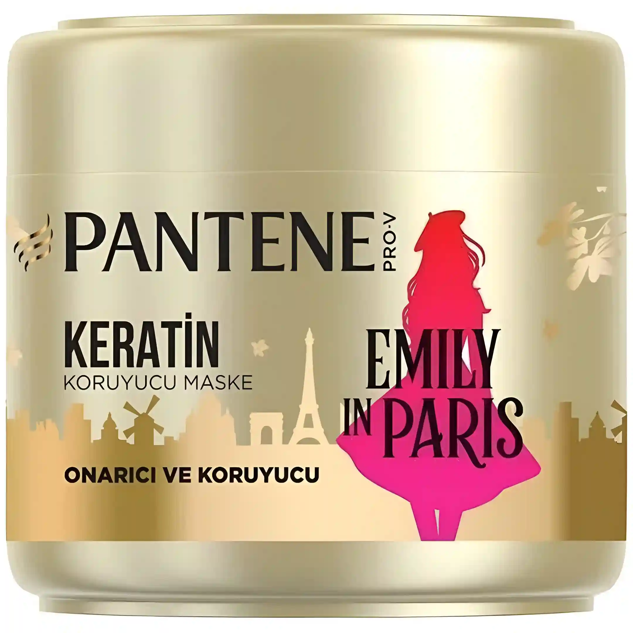 ماسك موي تقويت و محافظت كننده حاوي كراتين پنتن Pantene Keratin Emily In Paris حجم 200 میل