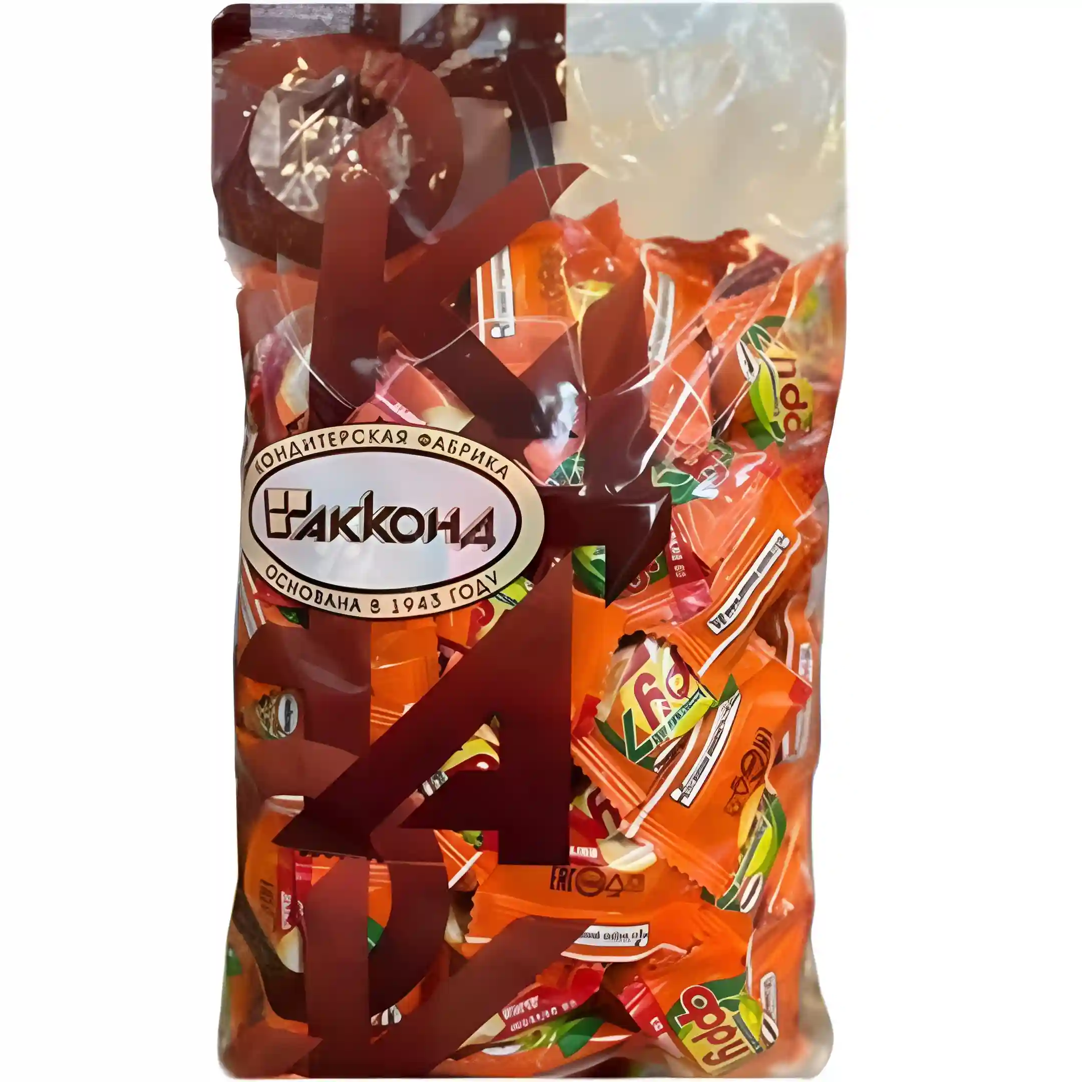 آبنبات میوه ای نارنجی آکوند Qppy بسته 1...