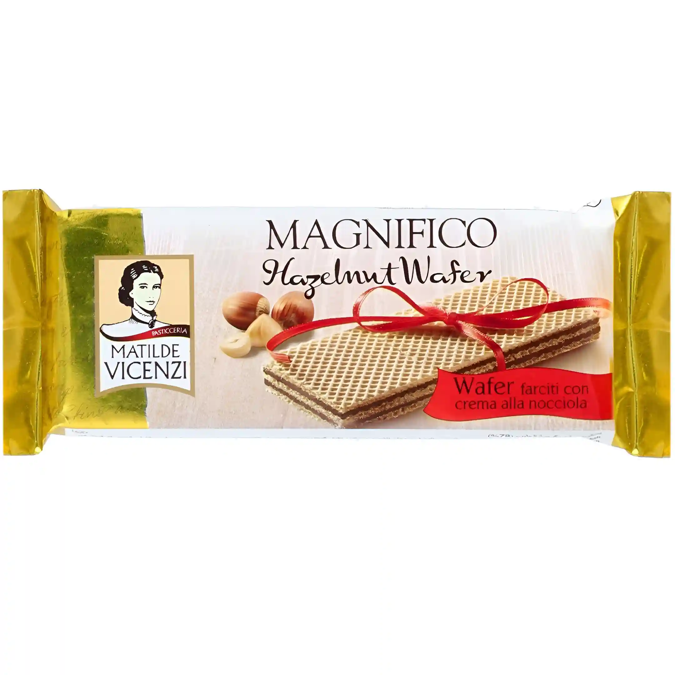 ویفر ماگنیفیکو ویچنزی با کرم فندقی Vicenzi Magnifico Hazelnut Wafer وزن 25 گرم