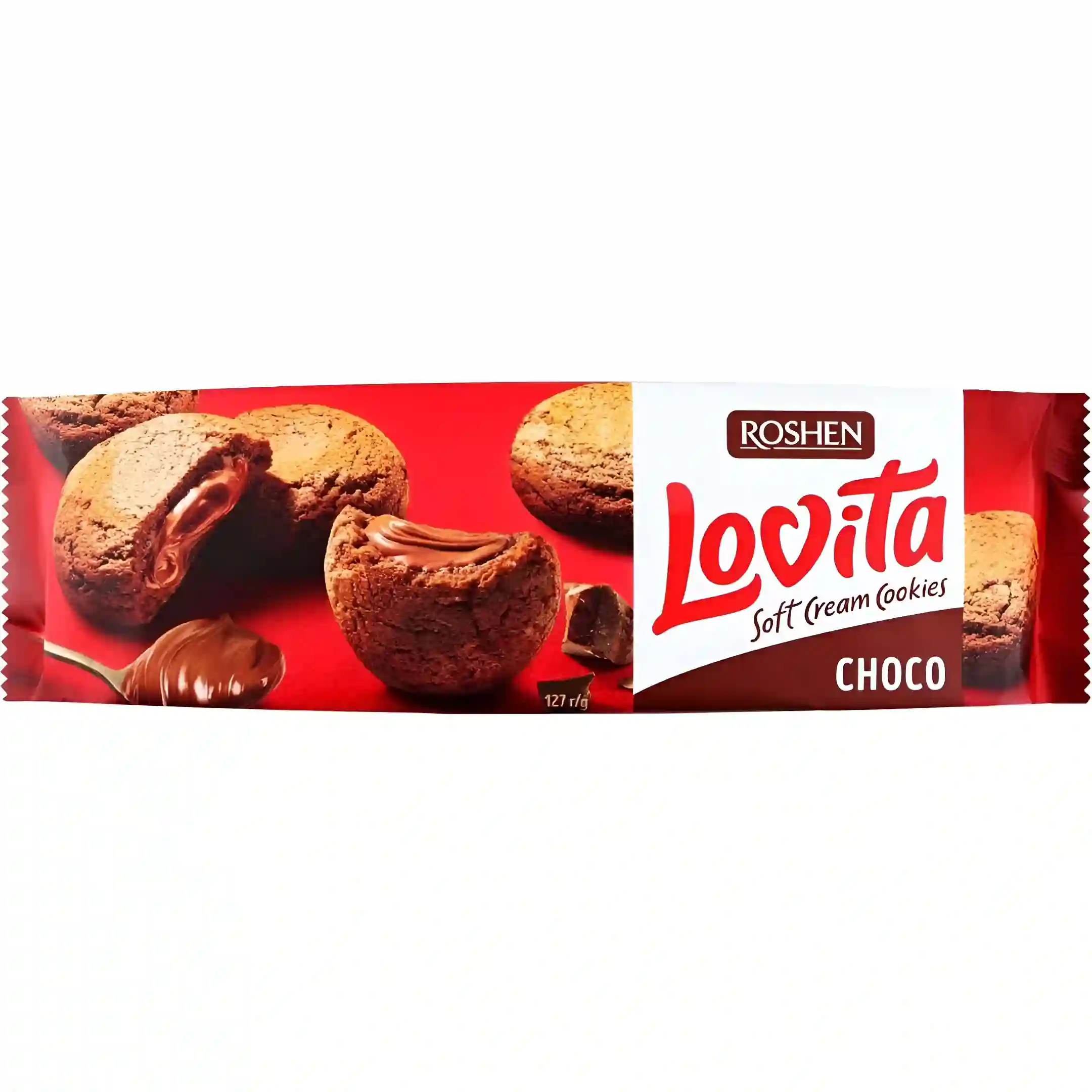 کوکی روشن لاویتا مغزدار شکلاتی Roshen Lovita Choco...