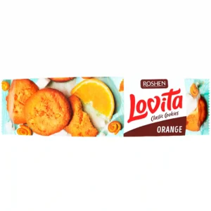 کوکی روشن لاویتا حاوی تکه های پرتقال Roshen Lovita Orange وزن 150 گرم