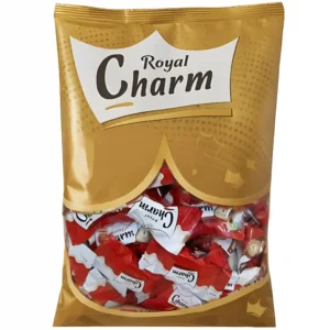 شکلات ویفر هرمی واپم ای بی کی با کرم شیری پخته ABK Wapm Royal Charm بسته 1 کیلویی