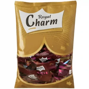 شکلات ویفر هرمی واپم ای بی کی با مغز کرم فندق و شکلات ABK Wapm Royal Charm بسته 1 کیلویی