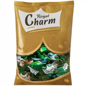 شکلات ویفر هرمی واپم ای بی کی با مغز کرم فندقی ABK Wapm Royal Charm بسته 1 کیلویی
