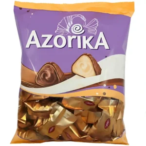 شکلات هرمی آزوریکا ای بی کی با کرم شیری ABK Azorika بسته یک کیلویی