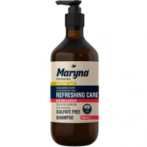 شامپو احیا کننده مو بدون سولفات مارینا Maryna Refreshing Care Shampoo حجم 1000 میل