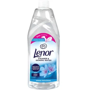 مایع اتو و اتو بخار لنور با رایحه گل های بهاری Lenor Spring Awakening حجم 1000 میل