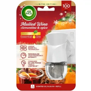 دستگاه خوشبوکننده هوای برقی ایر ویک با رایحه شراب گرم Air Wick Mulled Wine وزن 19 گرم