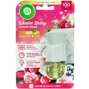 دستگاه خوشبوکننده هوای برقی ایر ویک با رایحه توت زمستانی Air Wick Winter Berry وزن 19 گرم
