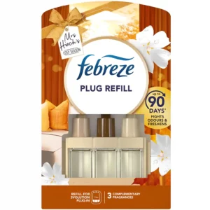 سری یدک خوشبو کننده هوا فبرز با رایحه گرم Febreze Cosy Season بسته 3 عددی وزن 60 گرم