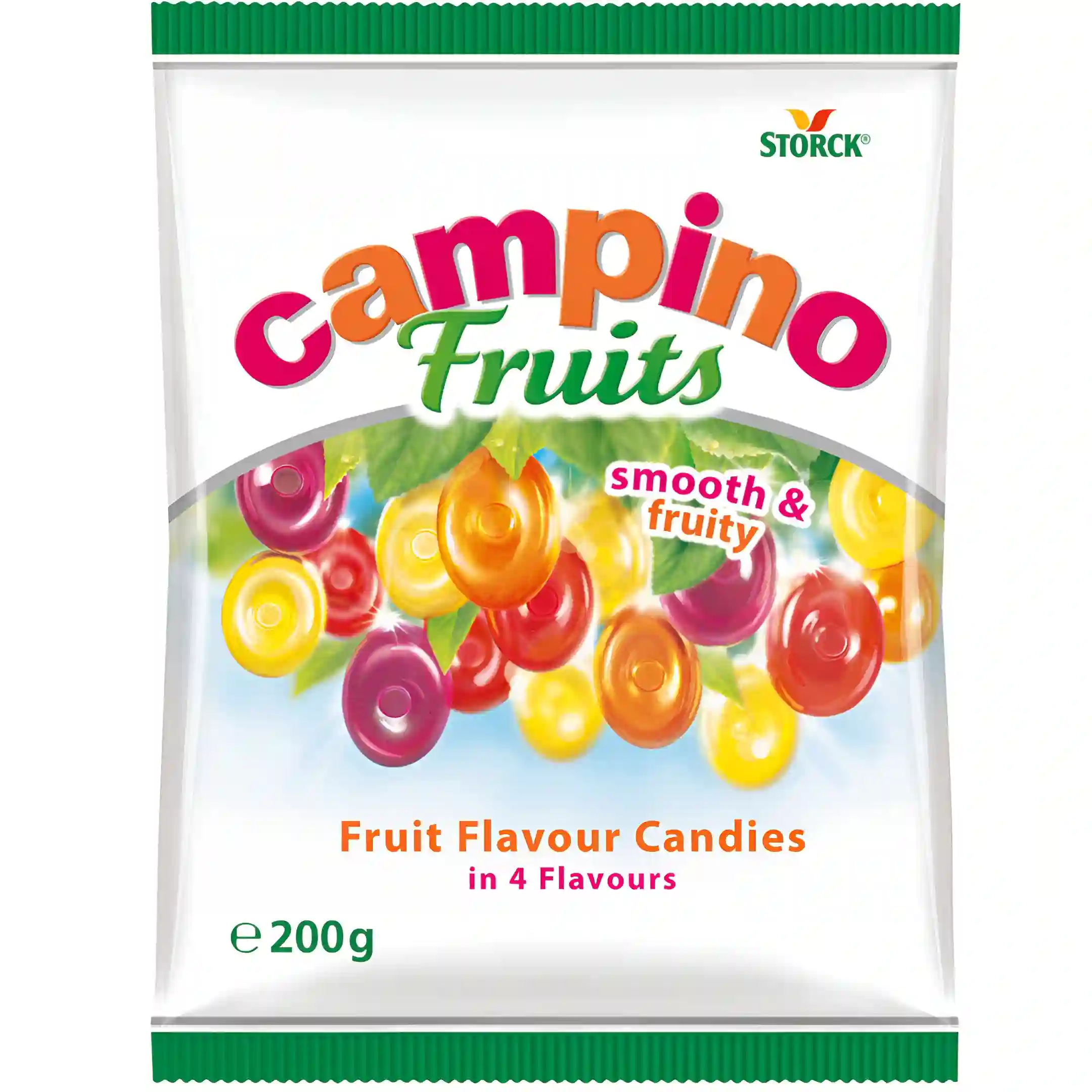 آبنبات میوه ای کمپینو اشتورک 4 طعم Storck وزن 200 گرم