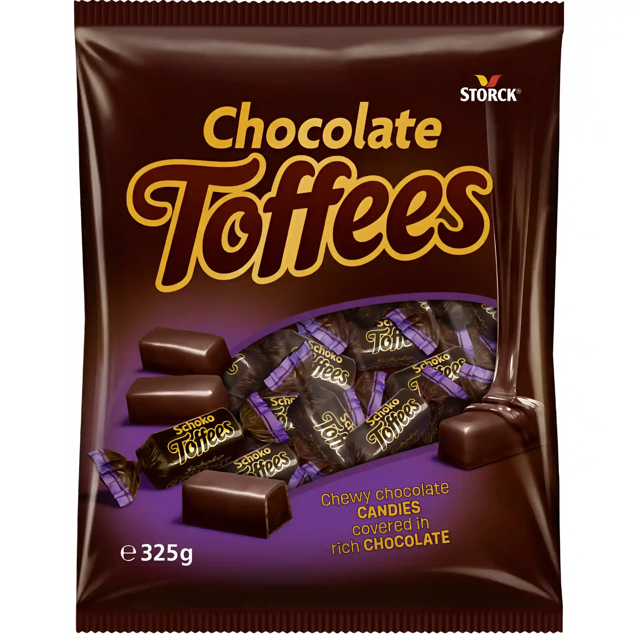 تافی شکلاتی اشتورک با مغز کرم شکلات Storck...