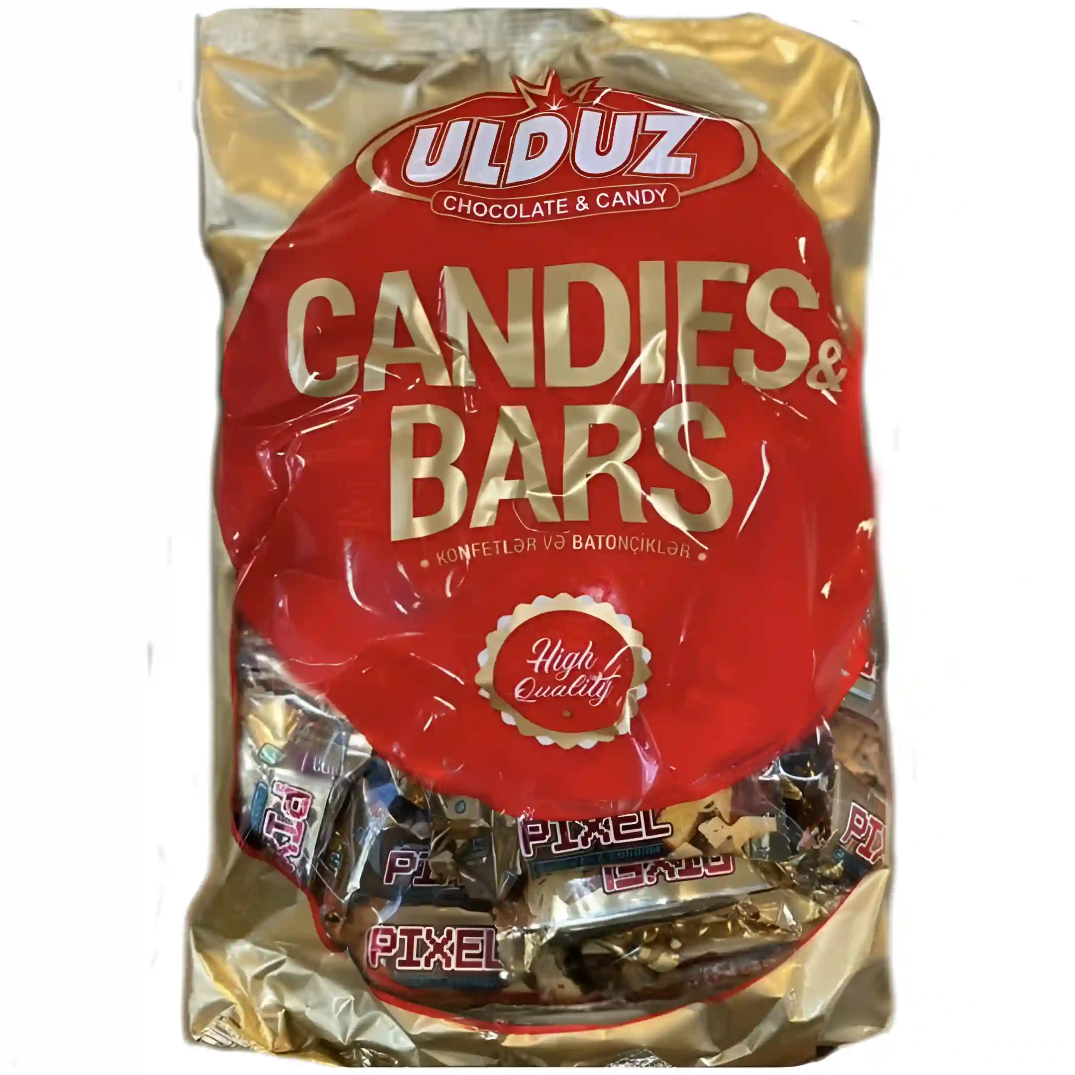 شکلات پذیرایی اولدوز پیکسل مغزدار با کرم کارامل...