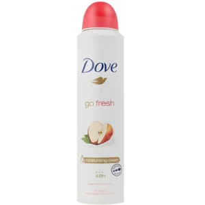 اسپری ضدتعریق زنانه داو با رایحه سیب و چای سفید Dove Go Fresh حجم 250 میل